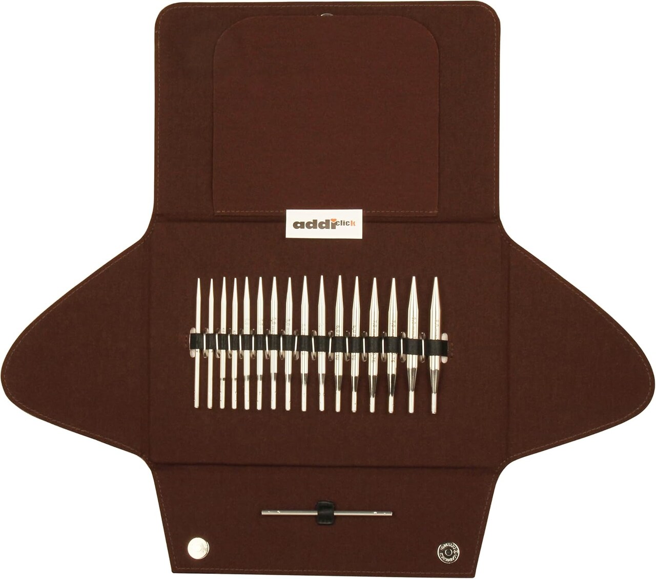 skacel by addi addiClick Lace Short Tip Interchangeable Circular Knitting Needle Set